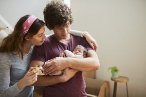 Life Events - New parents with baby